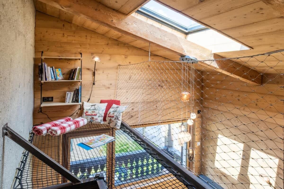 Chalet Racar Pour 4 Personnes, Centre Ville Et Vue Sur La Montagne Chamonix Buitenkant foto