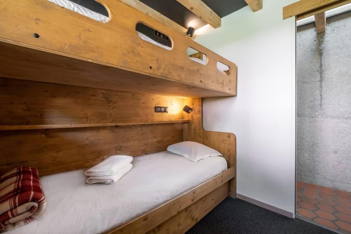 Chalet Racar Pour 4 Personnes, Centre Ville Et Vue Sur La Montagne Chamonix Buitenkant foto