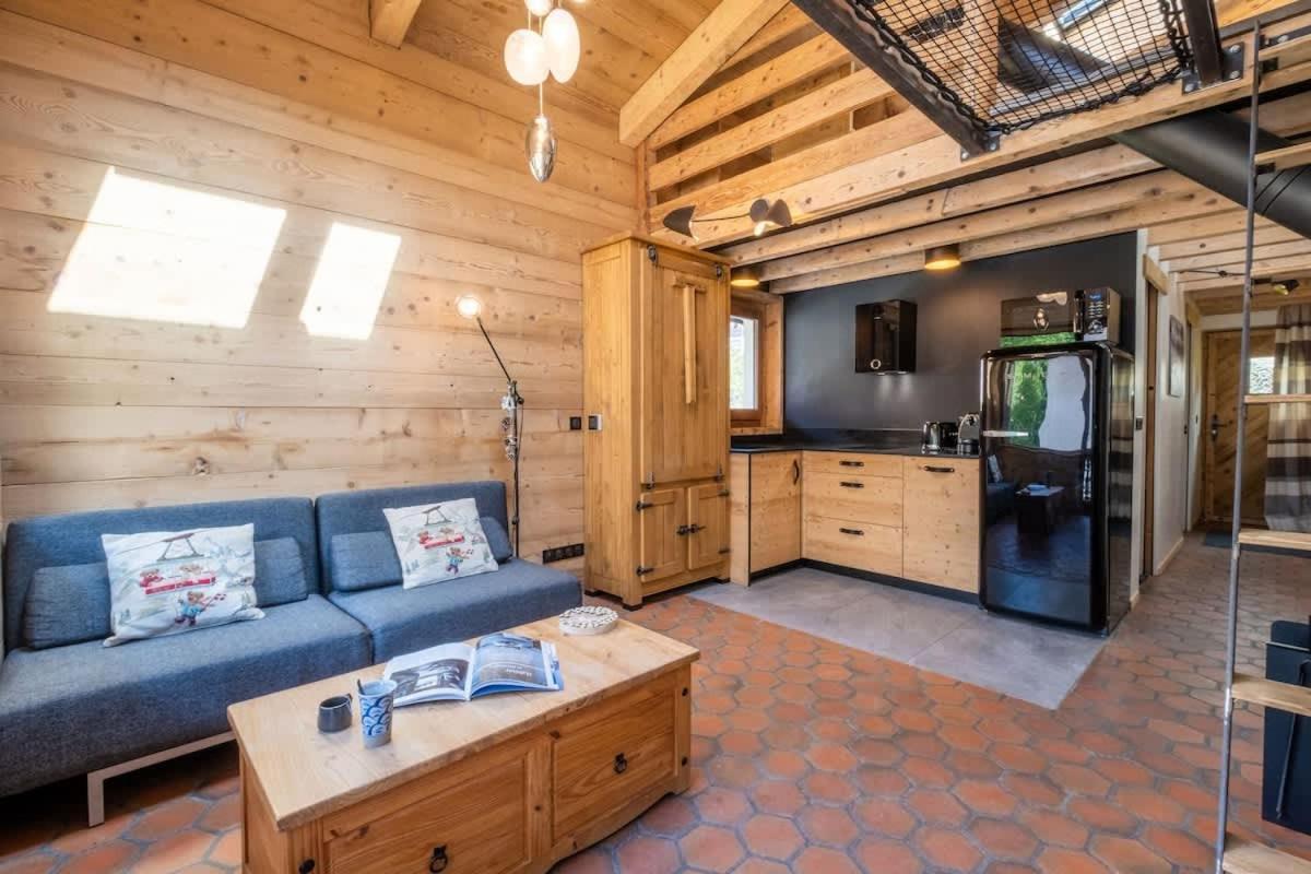 Chalet Racar Pour 4 Personnes, Centre Ville Et Vue Sur La Montagne Chamonix Buitenkant foto